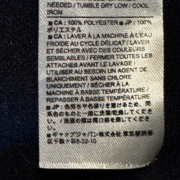 Banana Republic Melton Volume Preppy Jacket in Navy Blue Size Medium - Picture 9 of 11